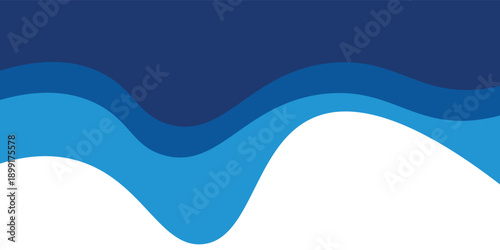 Sea waves layer vector background illustration. Sea beach vector illustration. eps10