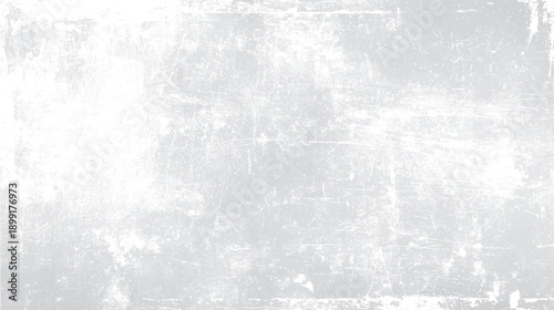 Distressed grey concrete wall texture with white paint splatters and scratches grunge background