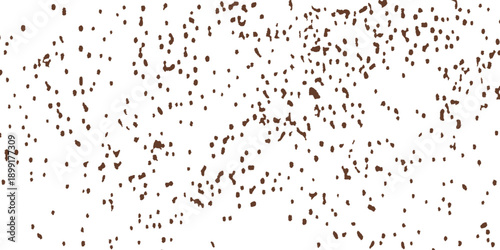 Chocolate crumbs top view bg as a seamless pattern. eps 10