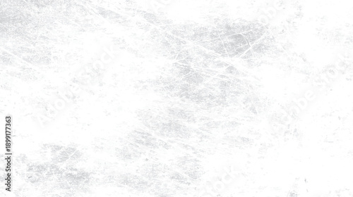 White ice surface with scratches and frost texture