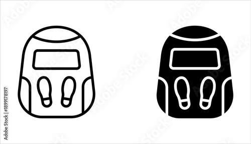 pedometer icon set. walking indicator. Fitness tracker. Digital sports on white background
