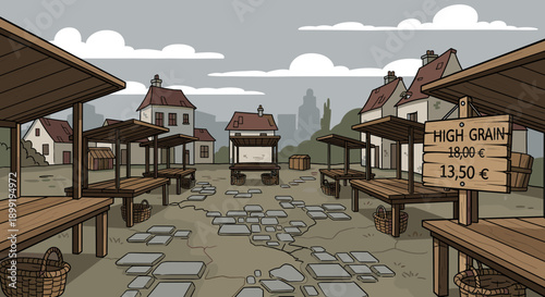 A cozy scene featuring a woven basket under a wooden bench, evoking a sense of rustic charm and simplicity, perfect for lifestyle content.