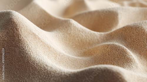 Sand dune textured landscape showing wave-like forms