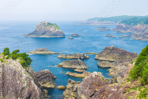 Photos 日本の風景・夏　和歌山県串本町　紀伊大島　海金剛