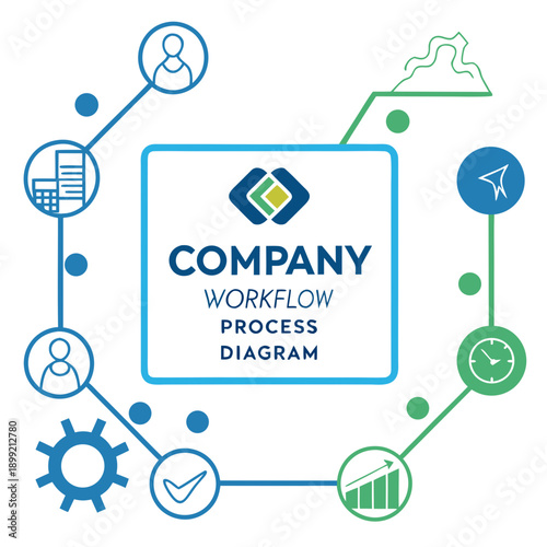 Company showcasing sustainability and corporate social responsibility initiatives Vector