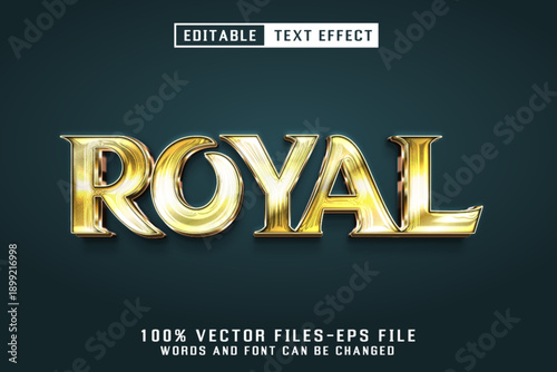 Royal Luxury Editable Text EEffect