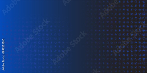 Blue dots tech finance technology background abstract with pixelate pattern