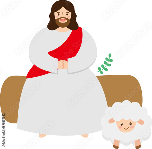 예수님과 어린양