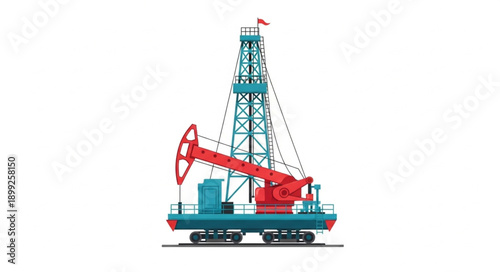 Oil Rig Drilling Machine Equipment.