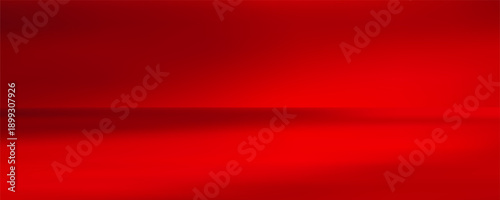 Wall interior background, studio  and backdrops show products.with shadow from window color red background for text insertion and presentation product