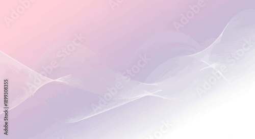 Soft pastel gradient background with ethereal white wisps of light.
