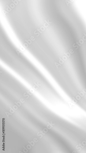 Abstract waving white textile portrait background milk creamy oil wavy texture surface liquid pattern wave silk satin fabric cloth fluttering material animation motion design business ads wallpaper