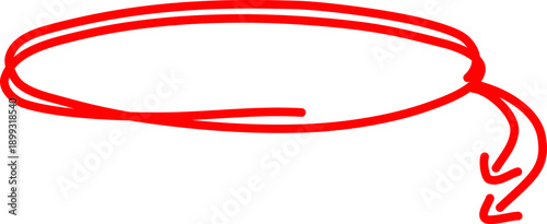 red important circle isolated on white