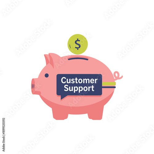 A gift box opens with graphs and charts flying out in a business setting.