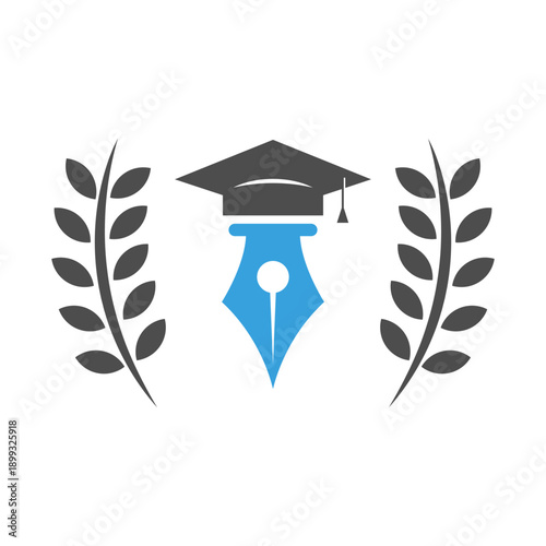 Education school icon image design