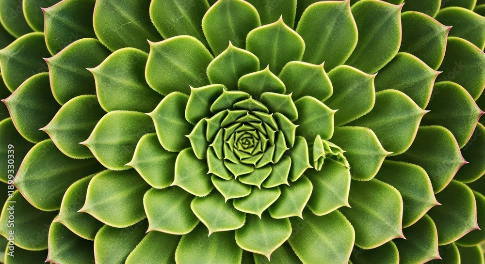 Fototapeta premium Detailed Succulent Plant Image for Floral and Botanical Stock Photography Needs