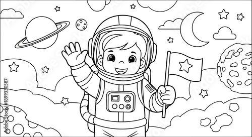 Astronaut Child Space Suit.