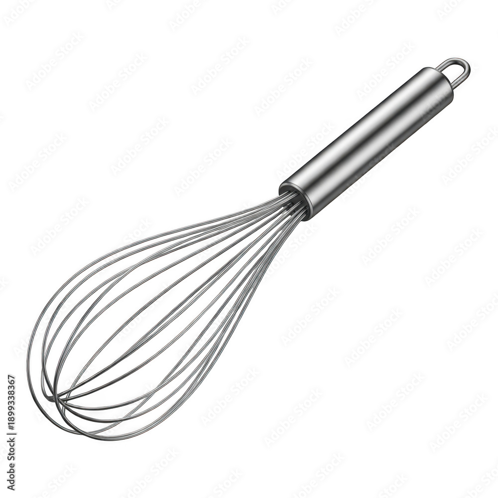 Fototapeta premium Stainless steel wire whisk 