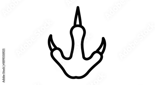 Tribal tattoo design of a bull and deer head silhouette vector illustration featuring a stylized animal icon symbol and artistic devil sign logo for a tattoo art collection