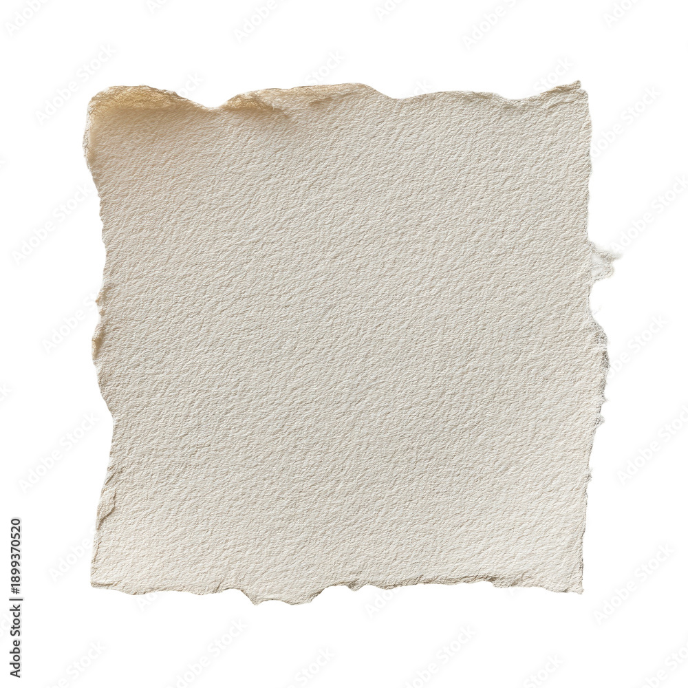 Obraz premium Torn beige paper, textured surface