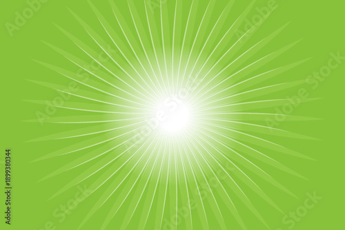 Green background spreading lights, vector eps10.