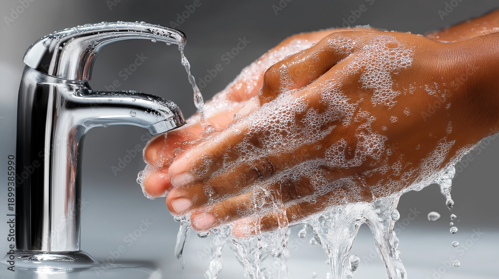 Fototapeta premium Washing of hands.