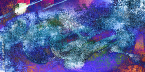 dynamic textured abstraction in cool tones showcases layered patterns and flowing textures in shades of blue, teal, and gray, creating a sense of depth, movement, and modern sophistication, making i