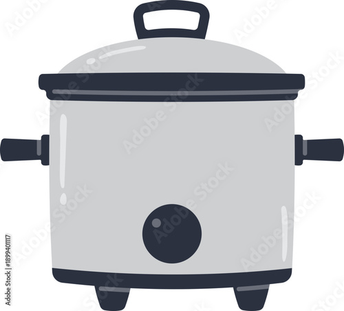 Illustration of a Slow Cooker