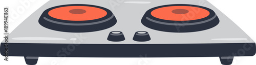 Illustration of a Cooking Stove