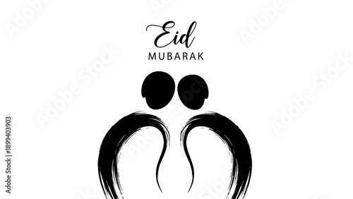 This symbolic silhouette illustration represents a group of people standing together, expressing unity, equality, and shared identity within a community. The visual reflects social harmony, collective