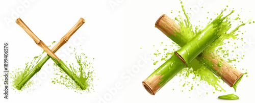 Bamboo Brawl: The Art of Splintering