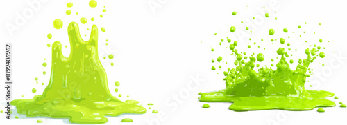 Neon Nightmare: The Explosion of Slime