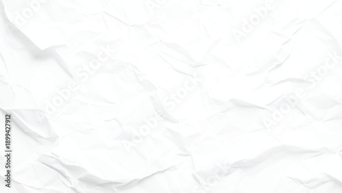 White blank crumpled paper texture background creased old poster texture backdrop surface empty for text