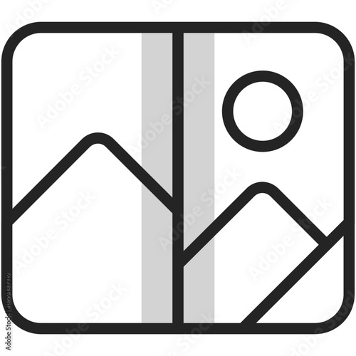 Before After Image Comparison Split View ui Icon