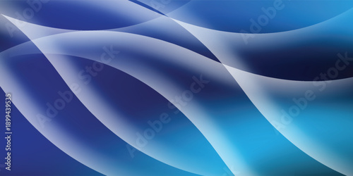 Futuristic geometrical abstract illustration with staves. Smart design for your business advert. modern design