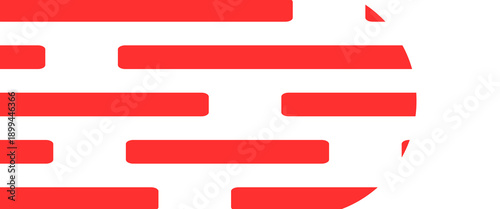 Speed time icon with speed rush effect is red