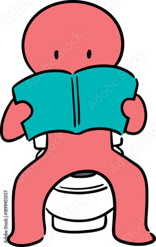 man use flush toilet