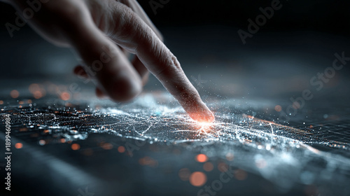 AI powered digital decision rationale surfacing technology concept with hidden assumption analytics and transparency visualization background