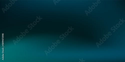 Elegant dark blue to light blue and green gradient background illustration abstract simple