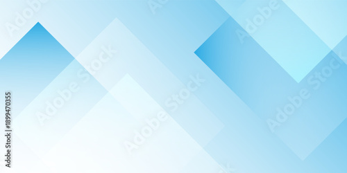Abstract blue abstract business long banner template simple art
