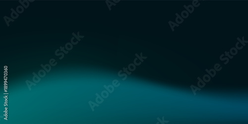 Elegant dark blue to light blue and green gradient background illustration abstract