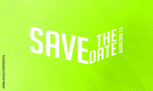 Save the date banner.  business, and advertising. event summit