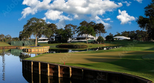 hole 17, tpc Sawgrass golf course, Ponte Vedra, Florida