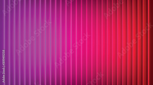 Vertical glowing lines in pink and red gradient background