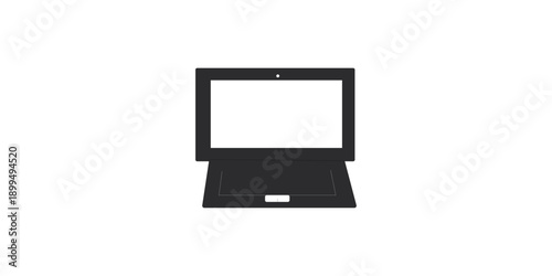 a minimalist black vector illustration of a solitary abstract shape against a stark white background exhibiting clean lines high quality professional detailed modern elegant stylish crisp