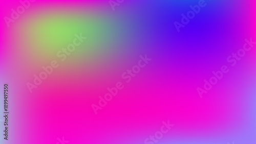 Schilderij op canvas Gradient with pink blue green and purple hues suitable for backgrounds, social media posts, invitations, and digital designs with colorful themes