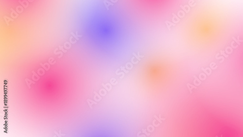 Blurred background perfect for feminine designs, beauty products, greeting cards, and website banners, featuring soft pink, purple, and yellow tones.
