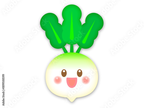 可愛いカブのイラスト素材4