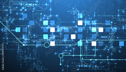 Abstract background on technological and scientific topics. Vector format.