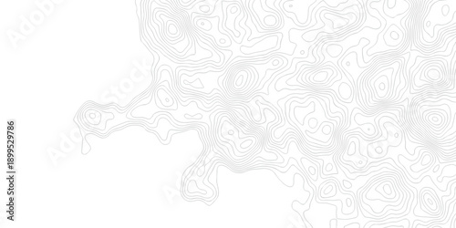 Topo grid map paper black, white contours topography stylized height of the lines map. line counter map terrain design.